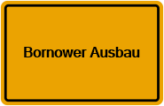 Grundbuchauszug Bornower Ausbau